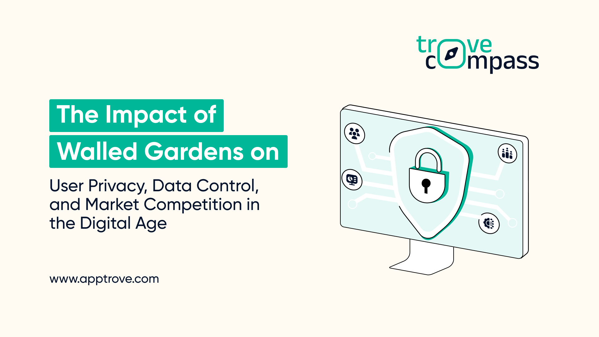 The Impact of Walled Gardens on User Privacy, Data Control, and Market Competition