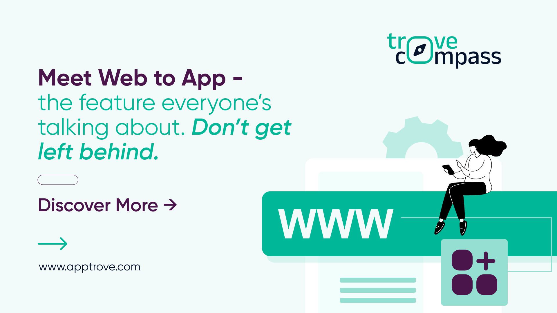 Turn web traffic into high-intent installs, with full attribution