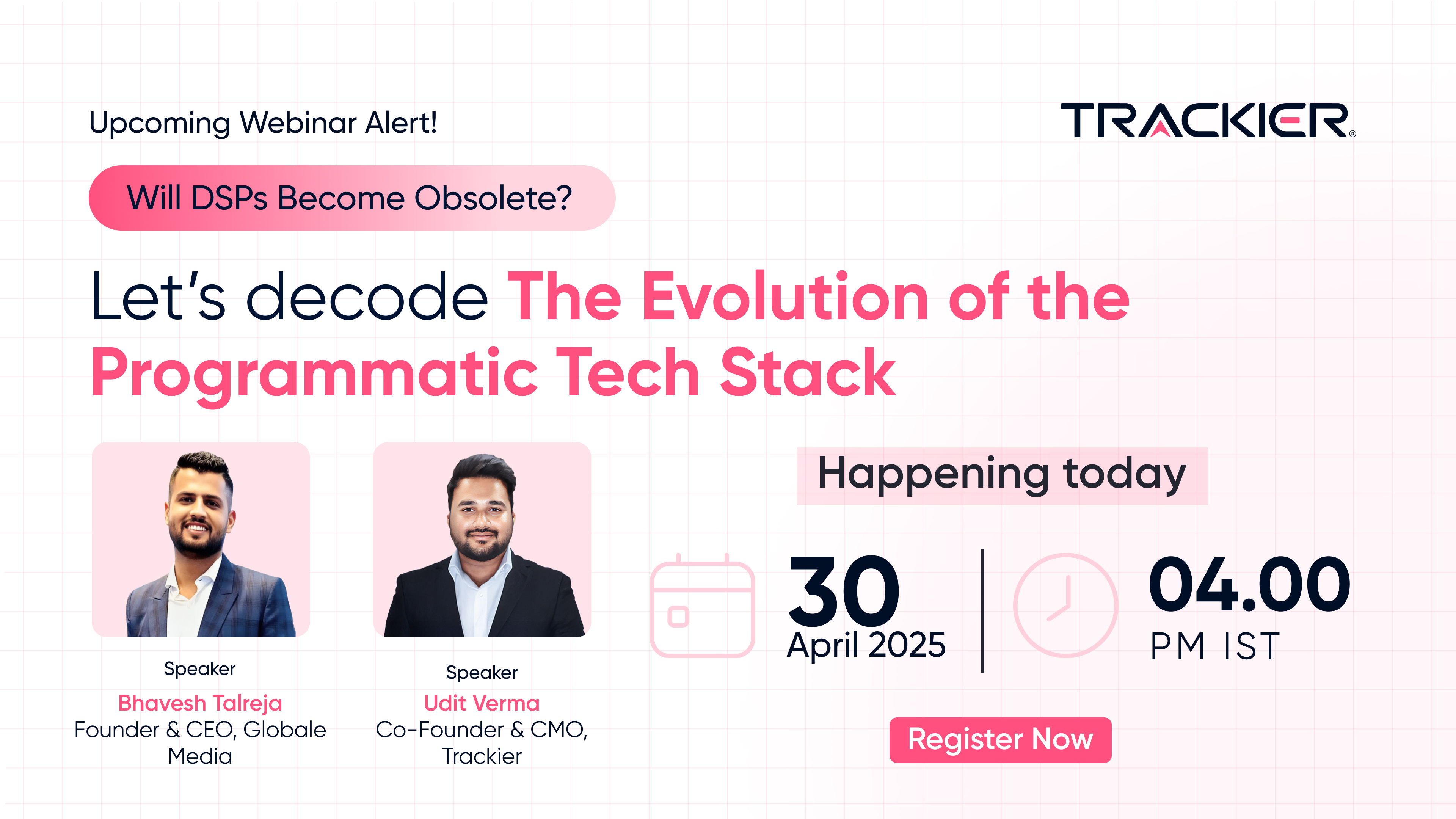 Happening Today: Trackier’s Exclusive Webinar on the Future of DSPs